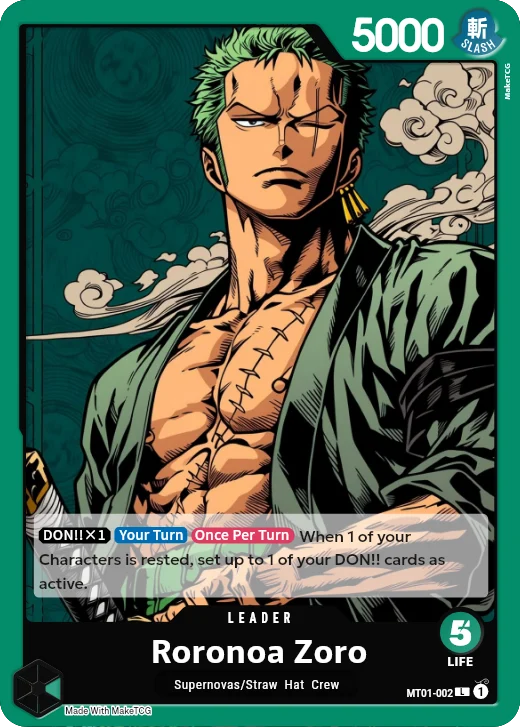 Roronoa Zoro · Leader